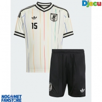 Japan Daichi Kamada #15 Gostujuci Dres za djecu SP 2026 Kratak Rukav (+ Kratke hlače)